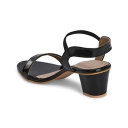 PANAHI Open Toe Block Heels With Backstrap image 4