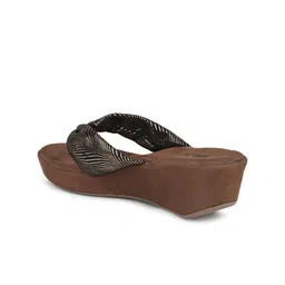 Inc 5 Printed Open Toe Wedge Heels image 5