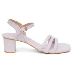HEELSNFEELS Open Toe Block Heels image 4