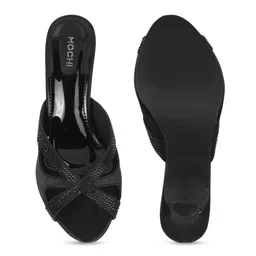 Mochi Embellished Open Toe Block Heels image 5