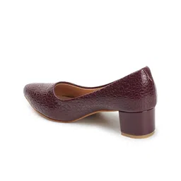 Carlton London Embellished Party Block Pumps with Bows image 5