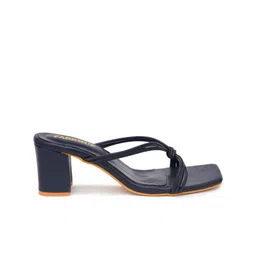 FABBHUE Knotted Strap Block Heels image 2