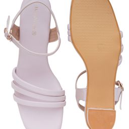 HEELSNFEELS Open Toe Block Heels image 5