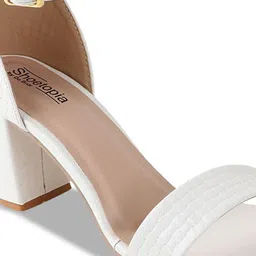 Shoetopia Girls Block Heels With Ankle Loop image 3