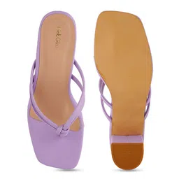 Get Glamr Solid Block Heels image 5