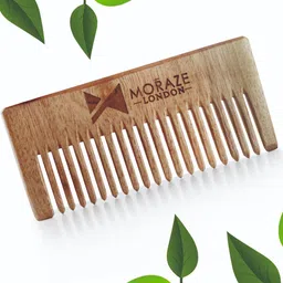 Moraze Wooden Neem Comb For Hair Growth-25