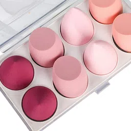 Lenon Set Of 8 Washable Makeup Blender With Storage Box-27