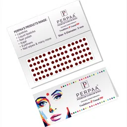 PERPAA Set of 2 Maroon Velvet Kumkum Bindi Box with 15 Flaps Each - Size 6 image 3