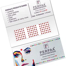 PERPAA Set of 2 Maroon Velvet Kumkum Bindi Box with 15 Flaps Each - Size 10 image 2