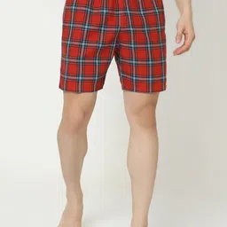 UnderJeans by Spykar Men Checked Cotton Boxers UJNPBX0059063-image-59