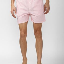Peter England Men Pink Printed Pure Cotton Boxers-image-13