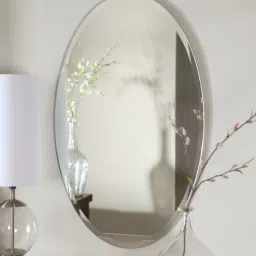 elegant arts and frames Silver Glass Fort Wall Mirror-picture-14