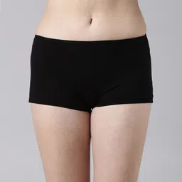 FASO Mid Rise Breathable Stretchable Boy Shorts Briefs-image-19