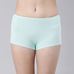FASO Mid Rise Breathable Stretchable Boy Shorts Briefs-image-26