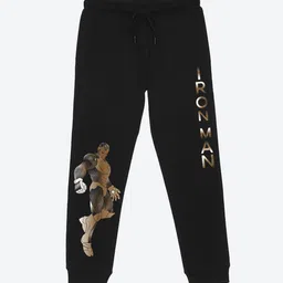 YK Marvel Boys Avengers Graphic Printed Joggers-48