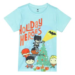 DC by Wear Your Mind Boys Cotton Printed T-shirt-image-89