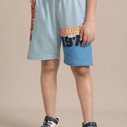 Kids Ville Boys Garfield Printed Mid-Rise Regular Shorts-image-87