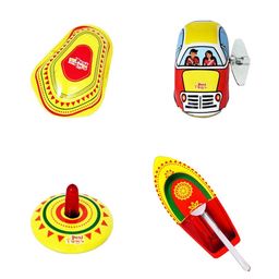 Desi Toys Kids Set Of 4 Vintage Tin Toys-28