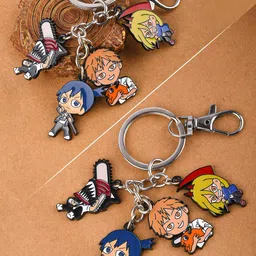 COMICSENSE Chainsaw Man Anime Devil Hunter Metal Key chain-picture-35