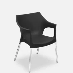 nilkamal Novella NS10SS Plastic Chair in Black with-picture-19
