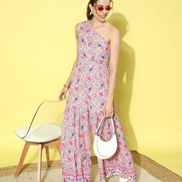Berrylush Pink Printed Basic Jumpsuit-picture-17