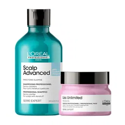 LOreal Professionnel Set of Serie Expert Anti-Dandruff Shampoo + Liss Smoothing Mask-6