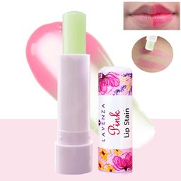 LAVENZA pH Changing Natural & Long Lasting 2in1 Lip Balm + Lipstain 5 g - Pink-40