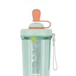 YK Green Tumbler Bottle With Cooling Ice Stick BPA Free Sipper Bottle 500 ML-image-13