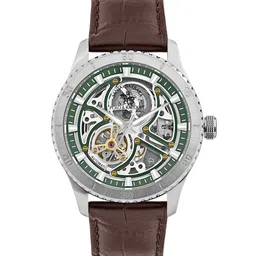 SANTA BARBARA POLO & RACQUET CLUB Men Embellished Dial & Straps Analogue Automatic Watch-image-90