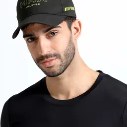 HRX by Hrithik Roshan Unisex Embroidered Cotton Baseball Cap-image-65