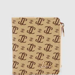 Lavie Women Chic Monogram Printed Two Fold Wallet-30