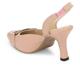 El Paso Embellished Pointed Toe Slim Mules With Backstrap image 3