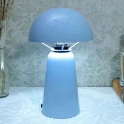 de maison decor Aurora Sky Blue Enamel Glow Night Table Lamp-picture-46