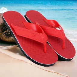 Pampy Angel Men Striped Croslite Thong Flip-Flops-image-76