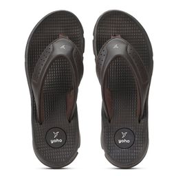 yoho Men Self Design Ortho Rubber Thong Flip-Flops image 2