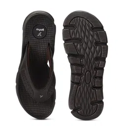 yoho Men Self Design Ortho Rubber Thong Flip-Flops image 5