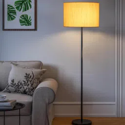 new era Wood & Iron Off-White Floor Lamp-picture-47