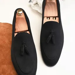 HERE&NOW Men Tassel Formal Slip On Shoes-image-31