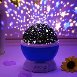 Purple Star Rotating Projector Night Table Lamp By Skylofts-picture-3