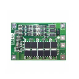 3 Series 40A 18650 Lithium Battery Protection Board 11.1V 12.6V with Balance for Drill Motor Lipo Cell Module-15