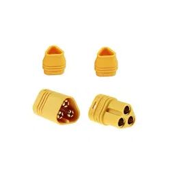 Amass MT30 3 Pole Motor/ESC Connector Set Male+Female Pair (1 Set)-10