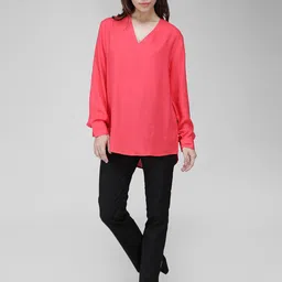 IDK V-Neck Long Sleeves Top-picture-25