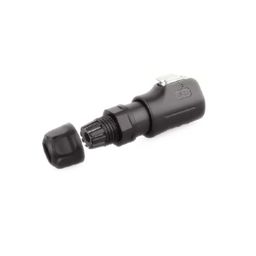 LP-12-C02PE-02-001-CNLINKO-LP-12 2 Pin Male Soldering Type Power Plug Lock with Plastic Shell IP67 125V 5A image 2