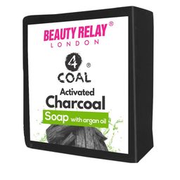 BeautyRelay 4Coal Activated Charcoal Soap with Argan Oil 125 g-27