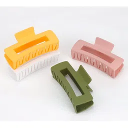Krelin Women Set Of 4 Plastic Claw Clips-37