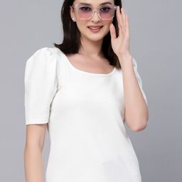 Style Quotient Puff Sleeves Casual Top-picture-57