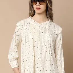 V-Mart Geometric Printed Round Neck Top-picture-19