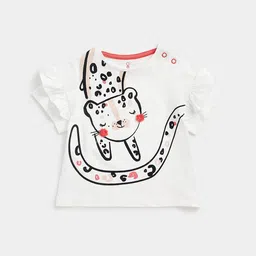 mothercare Girls Print Cotton Top-image-13
