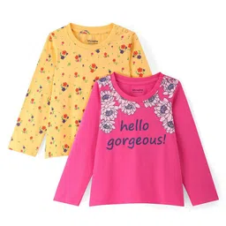 Honeyhap Floral Print Cotton Top-47
