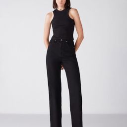 GRIMELANGE Solid Round Neck Sleeveless Tank Top-picture-54